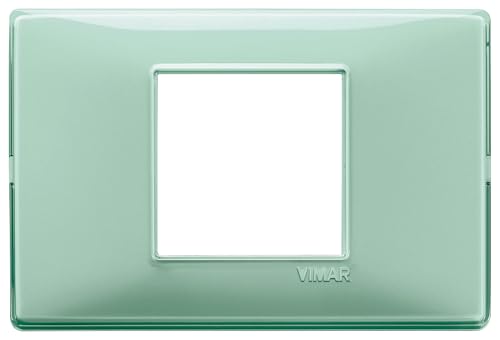 VIMAR SERIE Wandhalter – Platte 2 Modul Central Reflex Minze
