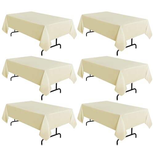 Sancua Beige Tablecloths Inch