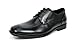 Bruno MARC DP Men's Formal Modern Classic Lace Up Leather Lined Oxford Dress Shoes