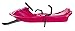 Lucky Bums Plastic Racer Sled, 40-Inch, Pink/Black