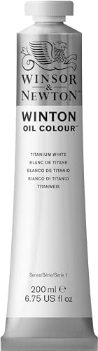 Winsor & Newton Winton Titanium White 200ml Oil Colour view 11