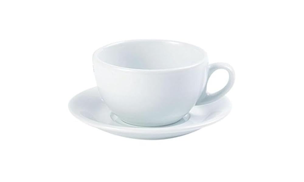 Porcelite 328128 Roma Cup, 28 cL/10 oz. (Pack of 6)