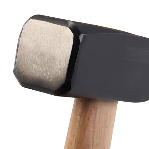 KSEIBI Engineers Machinist Blacksmith Strike Club Hammer Wooden Handle (2.20 lb / 1000 grams)