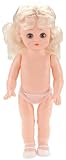 Darice Caucasian Doll with Platinum Hair, 13-1/2-Inch