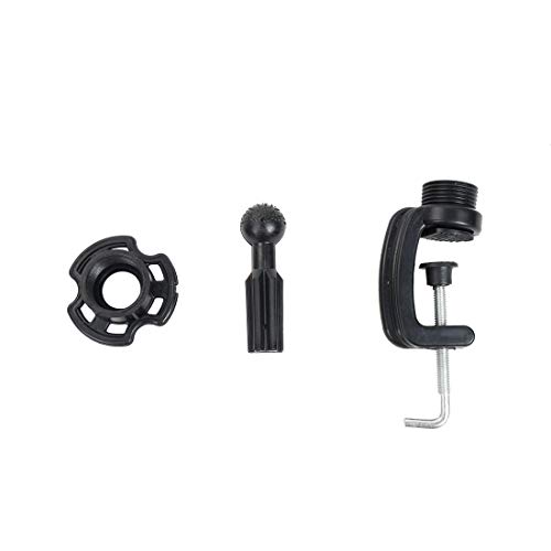 Wig Mannequin Head Stand, wig head stand,Cosmetology Manikin Holding Clamp/Stand 2 packs (black)