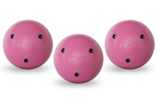Smarthockey 3oz Swedish Mini Hockey Training Speed Ball - Pink 3-Pack