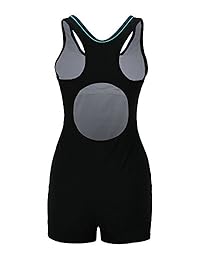 ReliBeauty traje de baño de una pieza con pierna incorporada