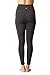 90 Degree By Reflex - High Waist Power Flex Legging - Tummy Control Black and Heather Charcoal 2 Pack - Large