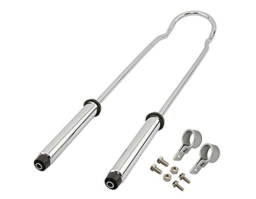 Lowrider Chrome Bike Sissy Bar W/Shock 28″. Bike Sissy bar, Bicycle Sissy bar.