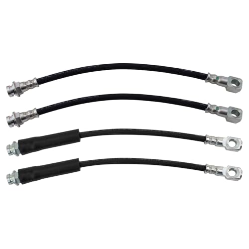 TRQ Brake Hose Set Compatible with 1997-2003 Chevrolet Malibu 2004 Oldsmobile A…