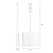 Spigen CA030C USB C Multiport Adapter Type C Multi Adapter Digital AV Adapter 1 USB-C Port/Type-C Recharging Port 1 HDMI Port and 1 USB 3.0 Port for New MacBook/Chromebook Pixel and Other
