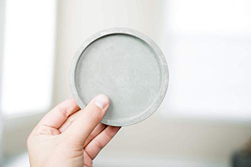 Concrete Planter Dish/Coaster / Trivet/Plate / Succulent/Indoor / Outdoor/Minimalist / Modern/Cactus / Small