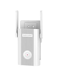 Amplificador de WiFi AC1200, amplificador de señal de Wavlink Dual Band 2.4GHz y 5GHz disponible para amplificador de señal inalámbrica para oficina doméstica con 2 x Antenas externas, WPS, DHCP, actualización de firmware en línea