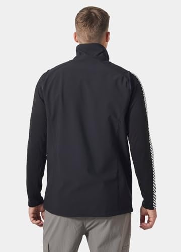 Hommes Gilet Softshell Paramount, Noir, XL