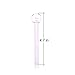 Glass Oil Burner,6 Pack glass,4.7 Inch Length