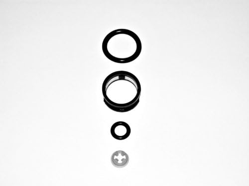Turbonoz TNIRJDM-0012 SIDE FEED INJECTOR REBUILD KIT S13 S14 S15 SR20DET SR20DE SKYLINE GTST RB25DET VG30DETT COMPLETE SINGLE INJECTOR SEALS FILTERS PINTLES
