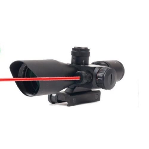 Ultimate Arms Gear Tactical QD Quick Release 2.5 10x40 Dual Red and