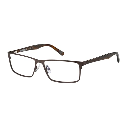 Caterpillar Cto-3021 Optical Frame Prescription Eyewear, marrón, 60 Hombres