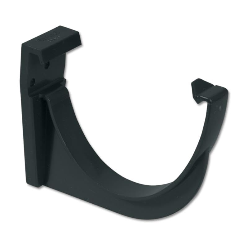 Pack of 3 x RKH1AG Anthracite Grey Fascia Bracket) in The Floplast Hi-Cap 115mm Guttering Range