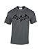 CBTWear Dadman - Super Dadman Bat Hero Funny Premium Men's T-Shirt (Medium, Charcoal)