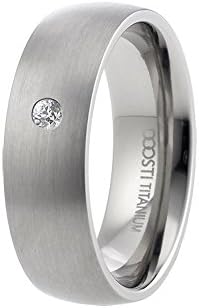 DOOSTI Women's Friendship Ring FAITH Titanium with free engraving
