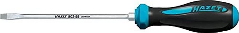 HAZET 802-120 Slot Profile HEXAnamic Screwdriver - Chrome-Plated