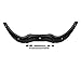 Black Iron Windshield Windscreen Trim Fit for Harley-Davidson Touring Road Glide Models 2004-2013