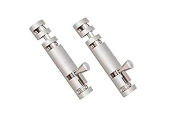 Mahendra Hardware 6 Full Round Tower Bolt Door Latch (Set of 2)