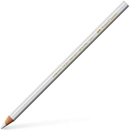 Карандаш перманентный faber-castell для гладких поверх.(стекло,металл,пластик),водоууст,115901белый (4005401159018)