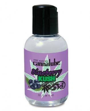 Cannalube Flavored Lubricant with Hemp - Blueberry (Blueberry) by Kingman