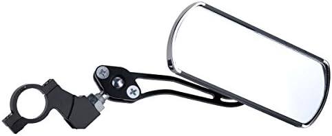 Cyclemann 2 Pack (Left&amp;Right) Aluminum Alloy Adjustable Rotating Bicycle Bike MTB Handlebar Rear View Mirrors with Clip Holder