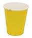 Hot Party Paper Cups, 8 Ounce, 50 Count, Multiple Colors (Yellow)