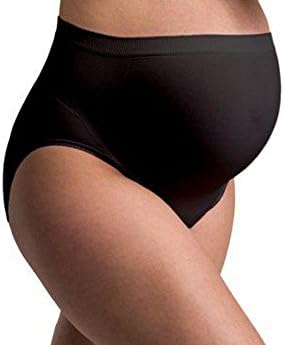 ElephANT Maternity Women's Underwear Support Panties (X-Large, Black)