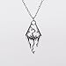 Niche-Finds Skyrim Dragon Necklace The Elder Scrolls Series Inspired Skyrim Symbol & 18