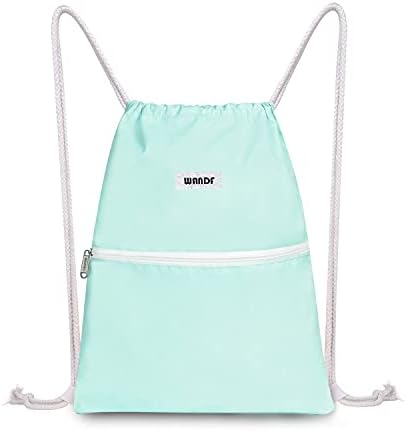 Amazon.com | Zippered Drawstring Bag Cinch Sack Promotional