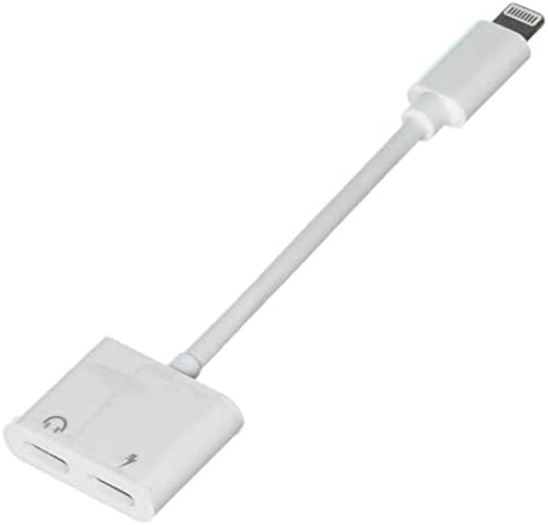 Double Converter Splitter Earbud Earphone Charge Listen Headphone Adapter Accessories Stereo Adapter Dual Adapter Headphones Audio Charger