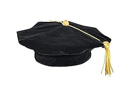 GradPlaza Doctoral Tam Graduaton Tam Velvet with
