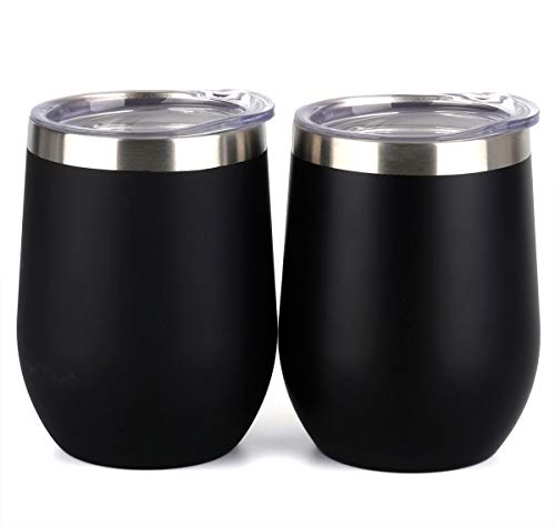 1 SUNWILL+Vaccum+Insulated+Tumbler+Black
