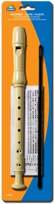 Kamset Recorder with Brush, Pouch, Finger Chart