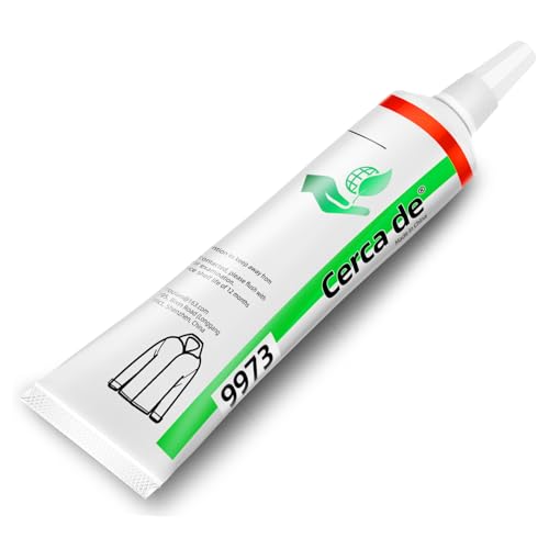 Cerca de Fabric Glue，Mighty mend Liquid Stitch Fabric Adhesive，Permanent，Clear，Strong, Waterproof Washable for Repair and Patch, Clothes, Clothing Bonding 2oz。