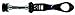 Promax Seat Clamp Bolt with Quick Release (Black)