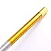 Metal Appearing Cane Magic Wand Professional Magician Stage Close-up Magic Trick Magic Accessories (Golden)