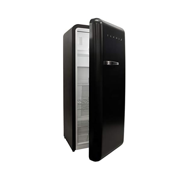 Teknix T330RDB 281litre Retro Style Tall Fridge Class F Auto Defrost