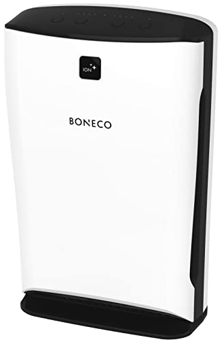 Boneco P340 Purificateur et Ioniseur d'Air, 50 W, 30 decibeles, blanc