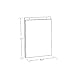 Azar 162714 Acrylic Vertical Wall Mount Sign Holder, 10 Count