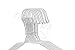 Neaties USA Made Heavy Duty White Vinyl Wire Clothes Hangers, 60pk