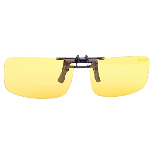 Gamakatsu G-Glasses Polarisierender Brillenaufstecker Light Amber