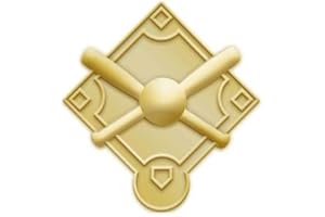 Crown Awards 1" x 1" Baseball Pins, Perfect Baseball Gold Lapel Pins to Reward Everyone On The Team
