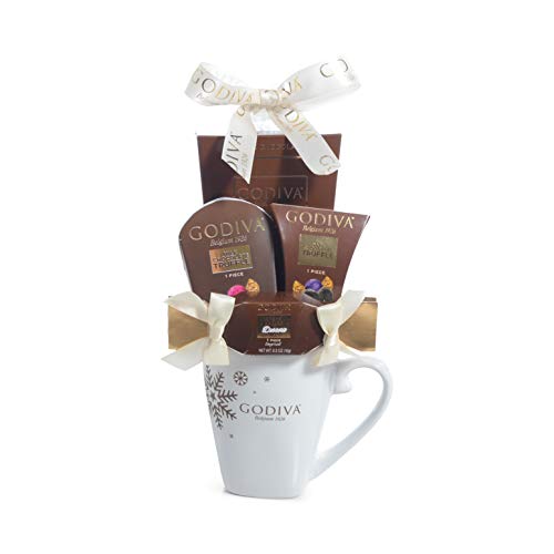 Godiva Mug Chocolate Gift Set 2019 Christmas & New Years Holiday Season With Product