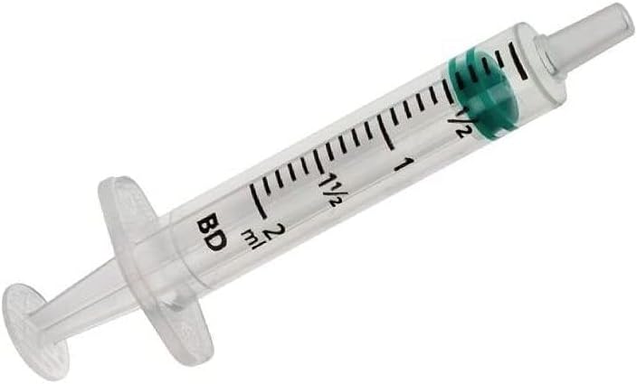 BD 2ml Sterile Disposable Medicine Syringes 50